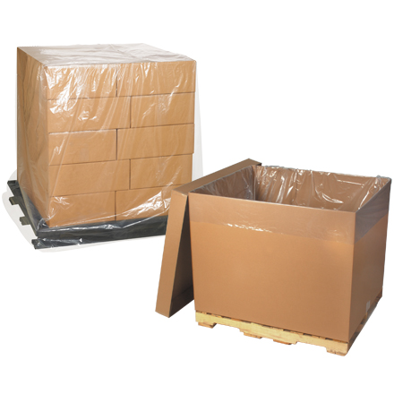 2 Mil Clear Pallet Covers