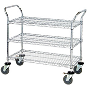 Heavy-Duty Wire Carts