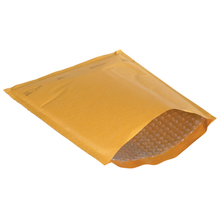 Kraft Heat-Seal Bubble Mailers-25 packs