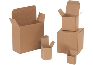 Kraft Reverse Tuck Folding Cartons