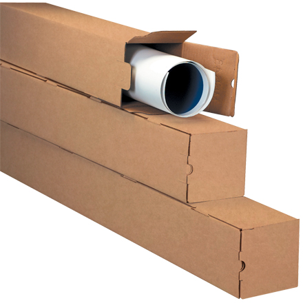 Kraft Square Mailing Tubes 