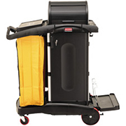 Rubbermaid® High-Security Janitor Cart