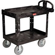 Rubbermaid® Utility Carts with Pneumatic Wheels