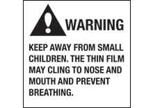 Suffocation Warning Labels