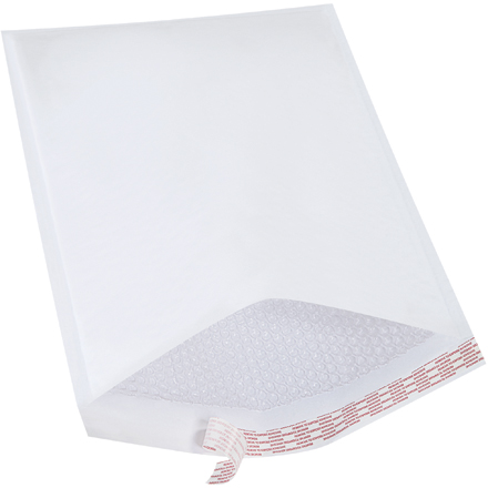 White Self-Seal Bubble Mailers-25 Pack