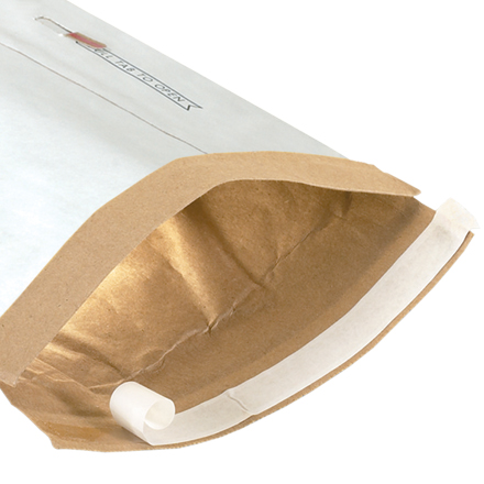 White Self-Seal Padded Mailers-25 Packs