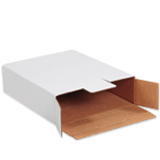 White Side Loading Locking Mailers